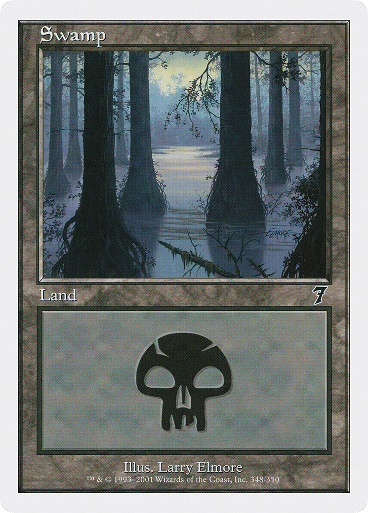 Swamp (7ED-348) - 7th Edition
