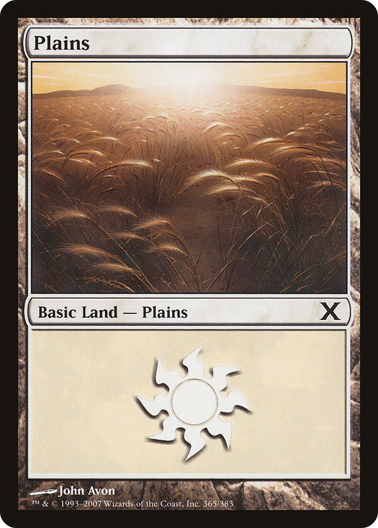 Plains (365) (10E-365) - Tenth Edition