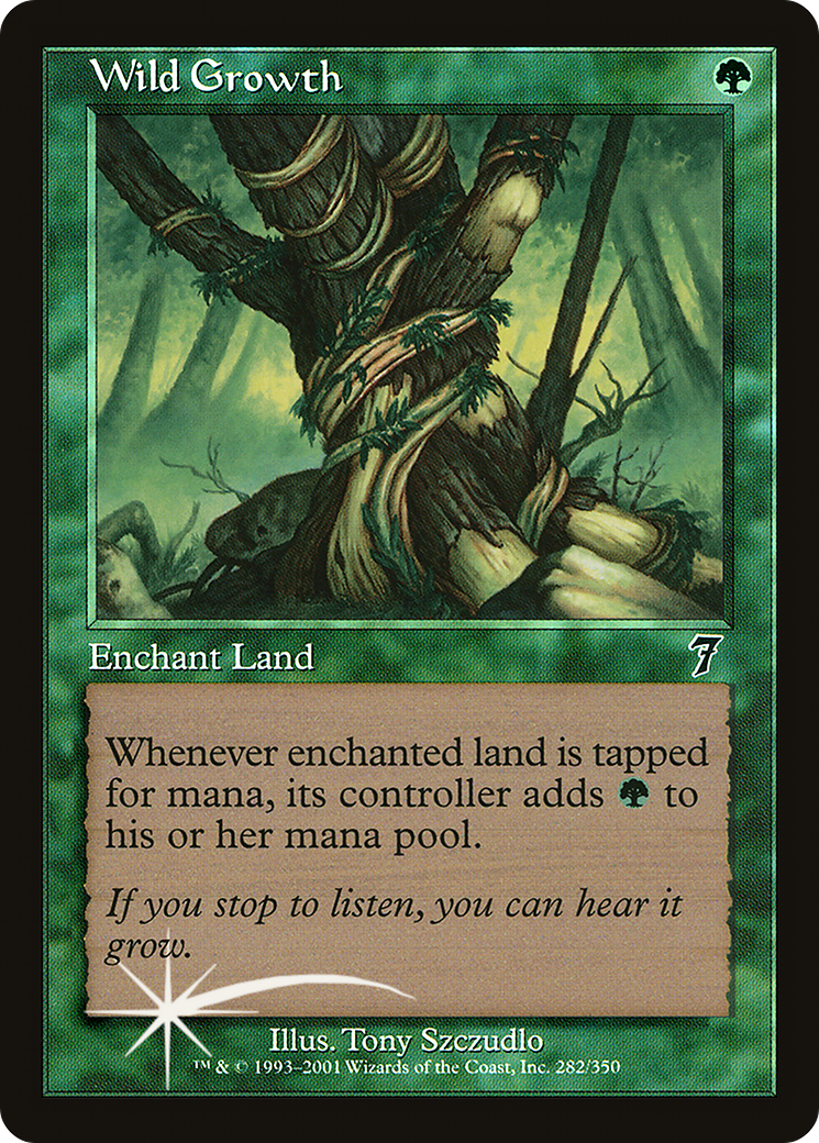 Wild Growth (7ED-282★) - 7th Edition Foil