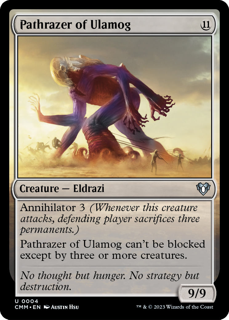Pathrazer of Ulamog (CMM-004) - Commander Masters Foil