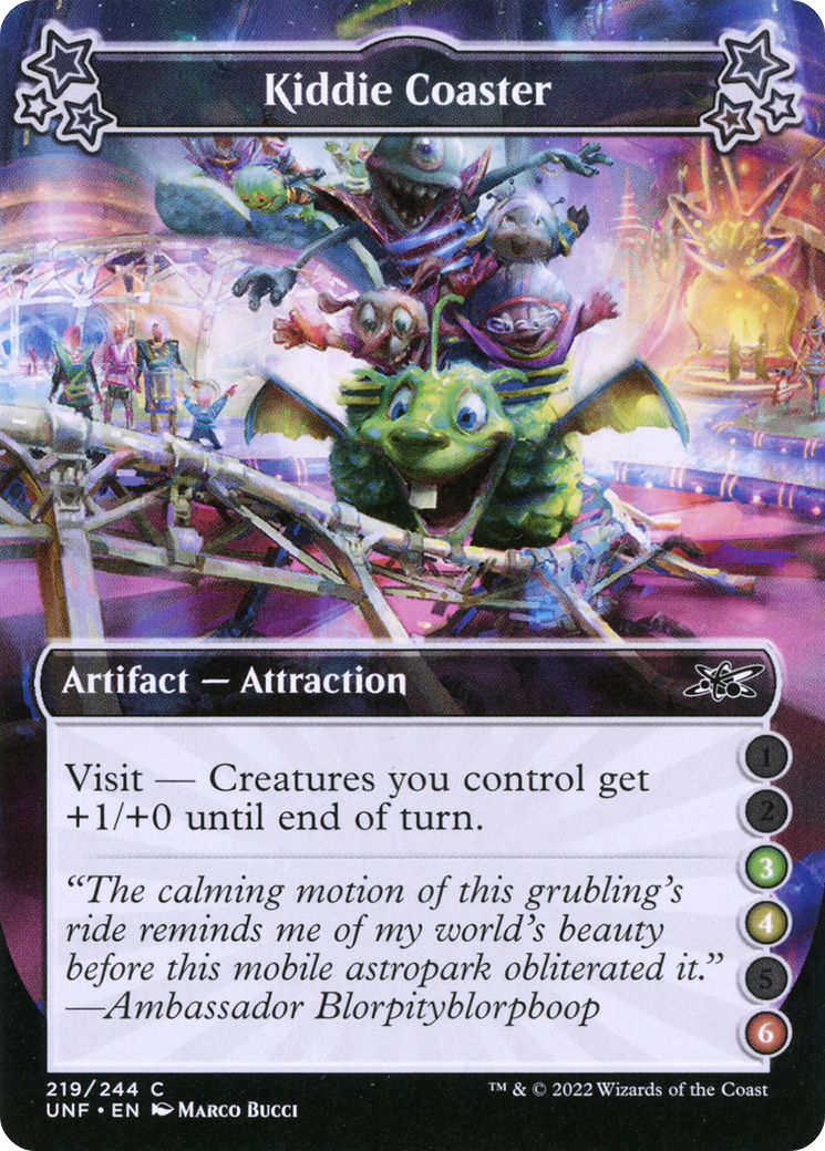 Kiddie Coaster (3-4-6) (UNF-219) - Unfinity Foil