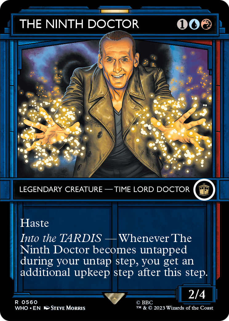 The Ninth Doctor (Showcase) (WHO-560) - Doctor Who: (Showcase) (Borderless)
