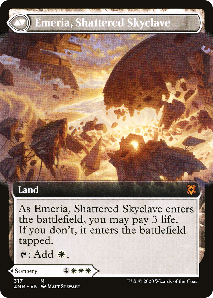 Emeria's Call (Extended Art) (ZNR-317) - Zendikar Rising: (Extended Art) Foil
