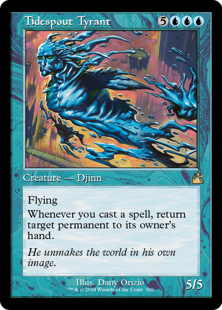 Tidespout Tyrant (Retro Frame) (RVR-320) - Ravnica Remastered