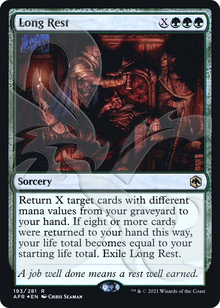 Long Rest (AFR&-193) - Adventures in the Forgotten Realms Promos Foil
