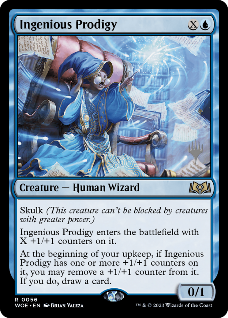 Ingenious Prodigy (PPWOE-056) - Wilds of Eldraine Promos