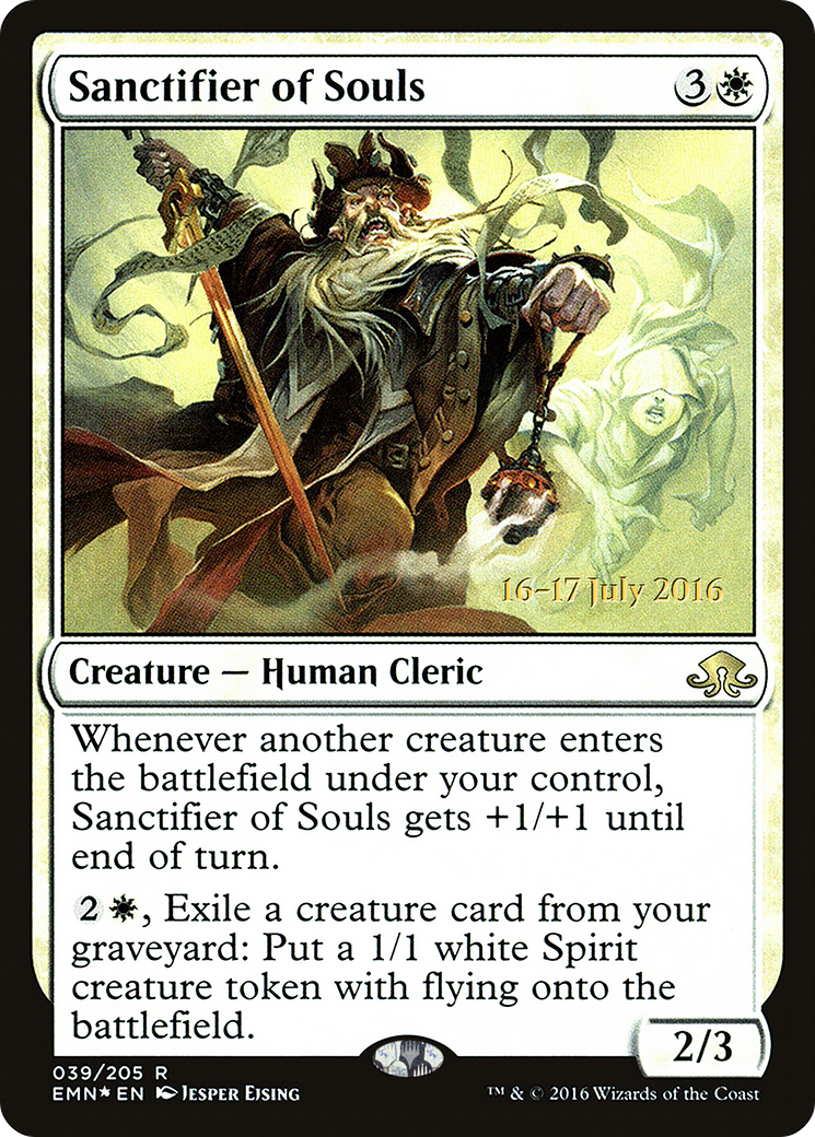 Sanctifier of Souls (PRE-39S) - Eldritch Moon Promos Foil