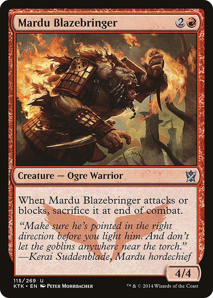 Mardu Blazebringer (KTK-115) - Khans of Tarkir