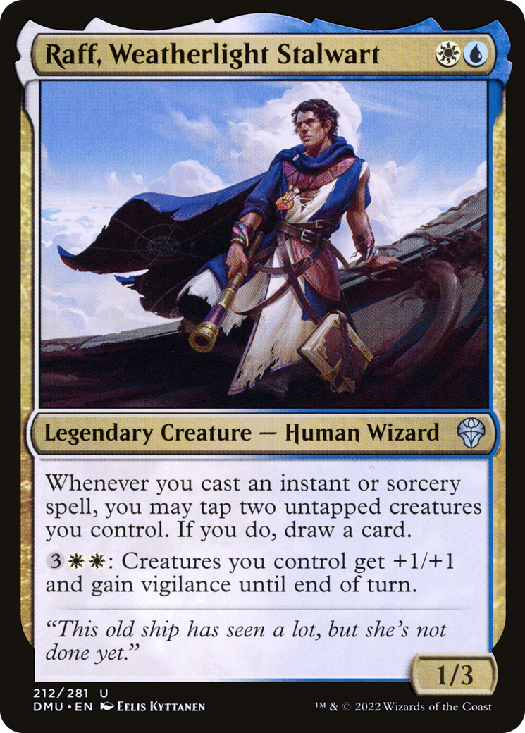 Raff, Weatherlight Stalwart (DMU-212) - Dominaria United