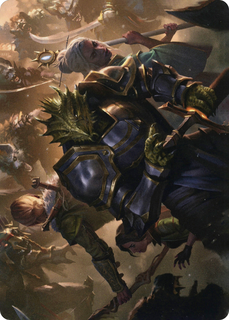 You Come to the Gnoll Camp // You Come to the Gnoll Camp (AAFR-042) - Adventures in the Forgotten Realms Art Series (Borderless)