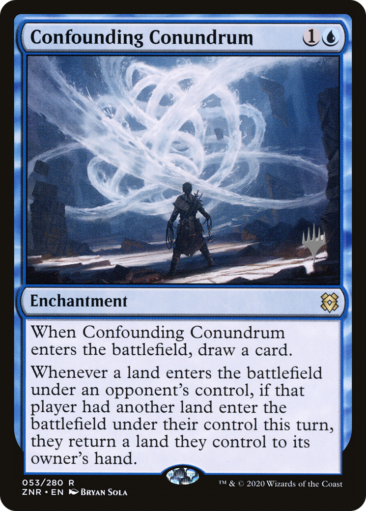 Confounding Conundrum (PPZNR-053) - Zendikar Rising Promos