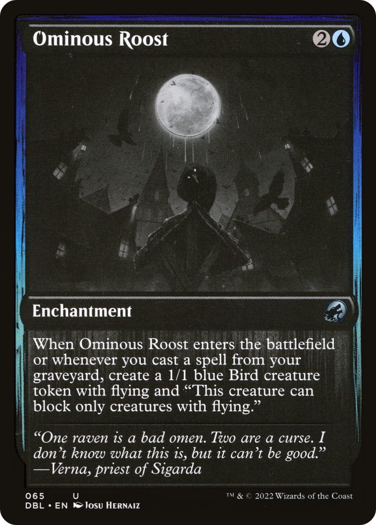 Ominous Roost (DBL-065) - Innistrad: Double Feature