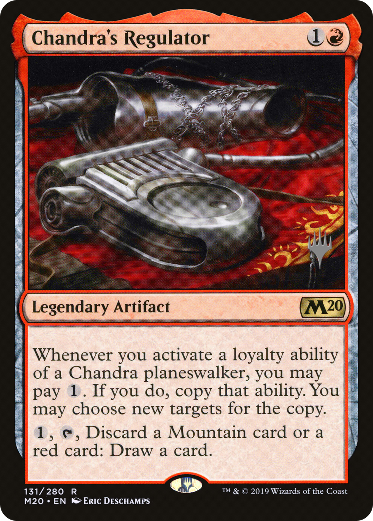 Chandra's Regulator (PPM20-131) - Core Set 2020 Promos Foil