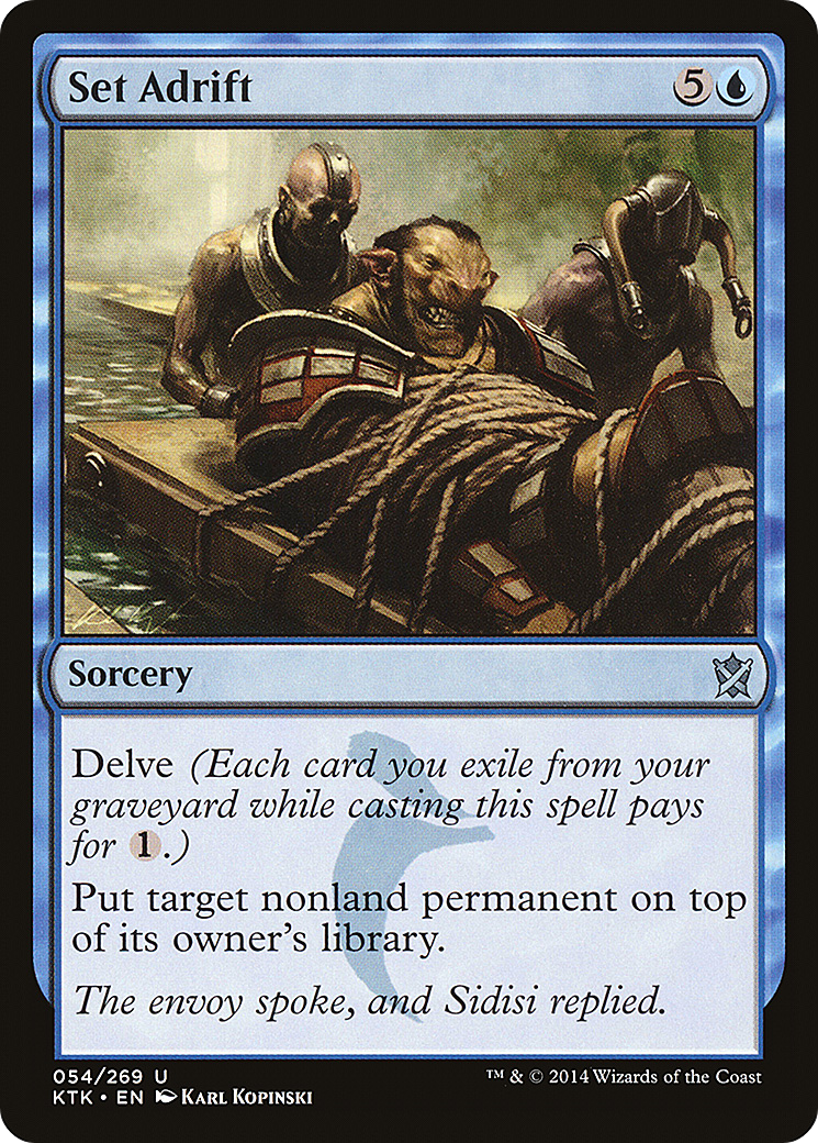 Set Adrift (KTK-054) - Khans of Tarkir Foil