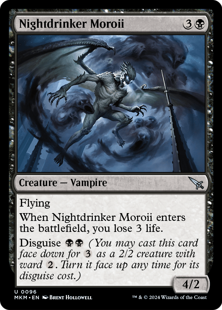 Nightdrinker Moroii (MKM-096) - Murders at Karlov Manor Foil