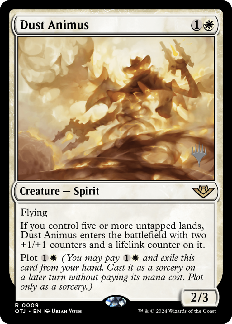 Dust Animus (PPOTJ-009) - Outlaws of Thunder Junction Promos Foil
