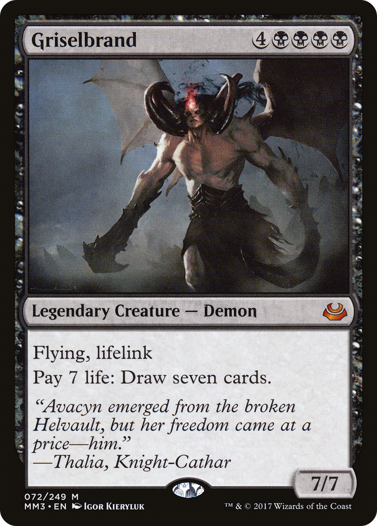 Griselbrand (MM3-072) - Modern Masters 2017