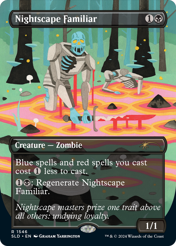 Nightscape Familiar (SLD-1546) - Secret Lair Drop (Borderless)