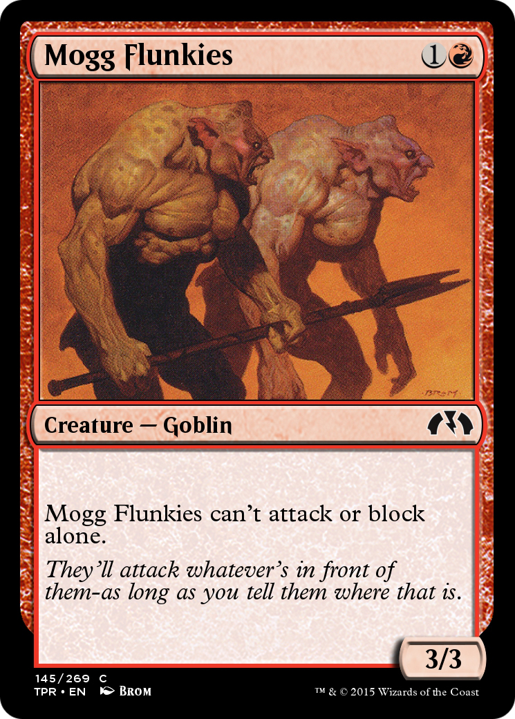 Mogg Flunkies (TPR-145) - Tempest Remastered Foil
