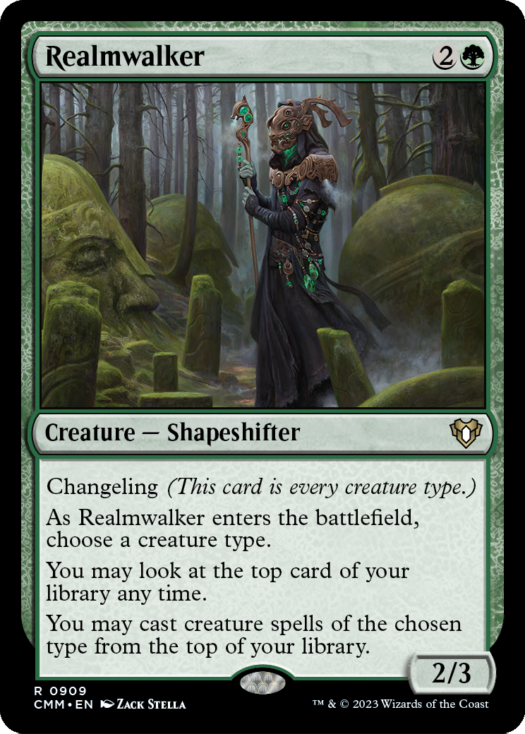 Realmwalker (CMM-909) - Commander Masters
