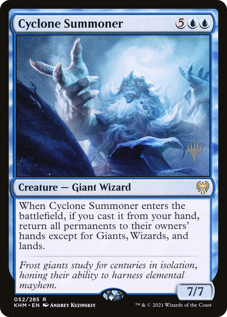 Cyclone Summoner (PPKHM-052) - Kaldheim Promos Foil