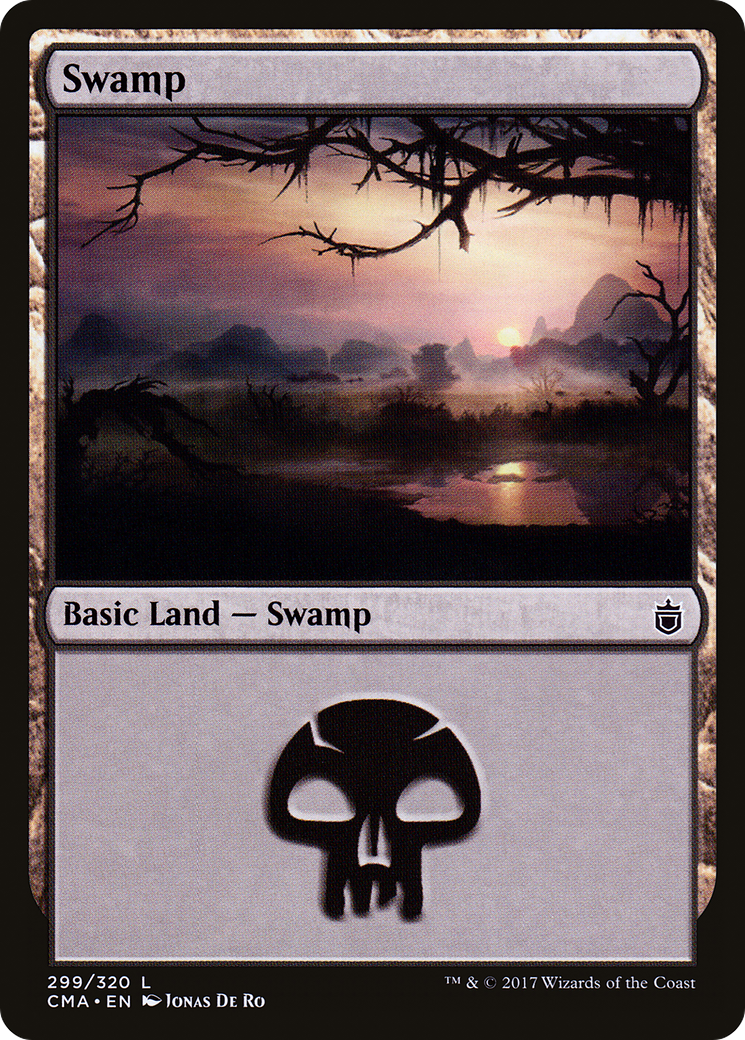 Swamp (299) (CMA-299) - Commander Anthology