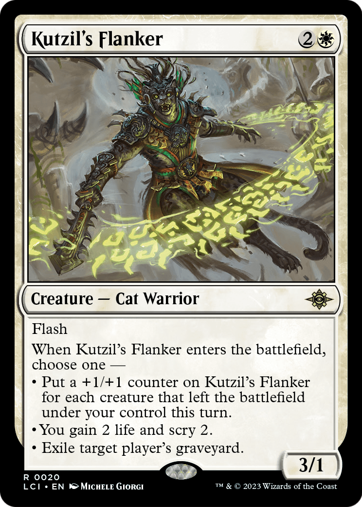 Kutzil's Flanker (LCI-020) - The Lost Caverns of Ixalan Foil