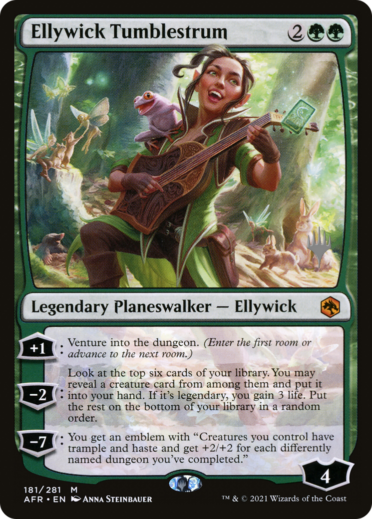 Ellywick Tumblestrum (PPAFR-181) - Adventures in the Forgotten Realms Promos Foil