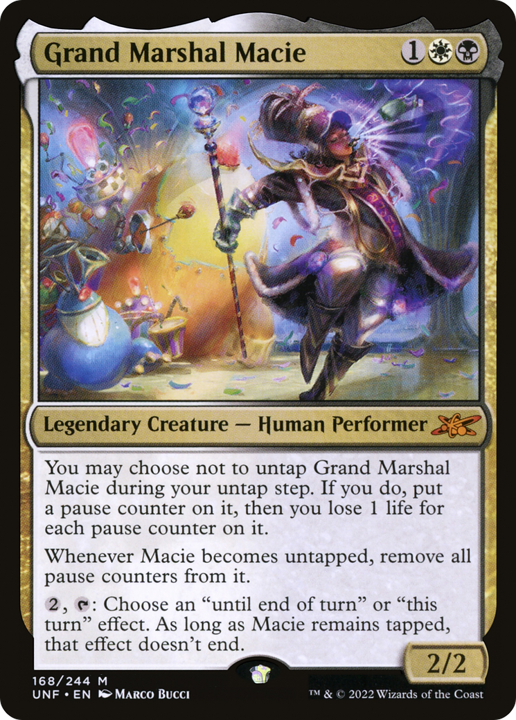 Grand Marshal Macie (UNF-168) - Unfinity Foil