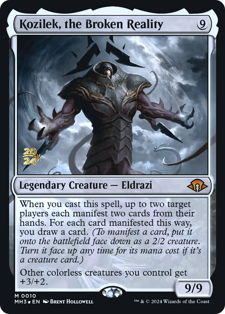 Kozilek, the Broken Reality (PRE-010) - Modern Horizons 3 Promos Foil