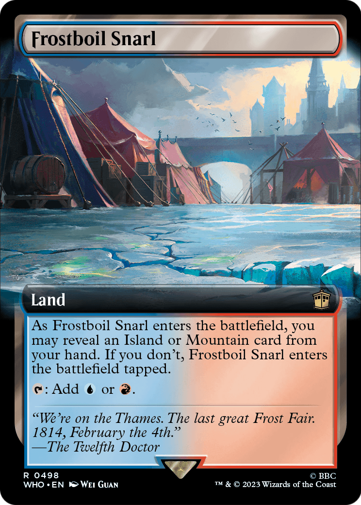 Frostboil Snarl (Extended Art) (WHO-498) - Doctor Who: (Extended Art)