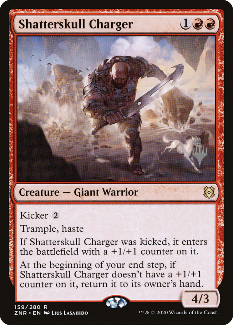 Shatterskull Charger (PPZNR-159) - Zendikar Rising Promos