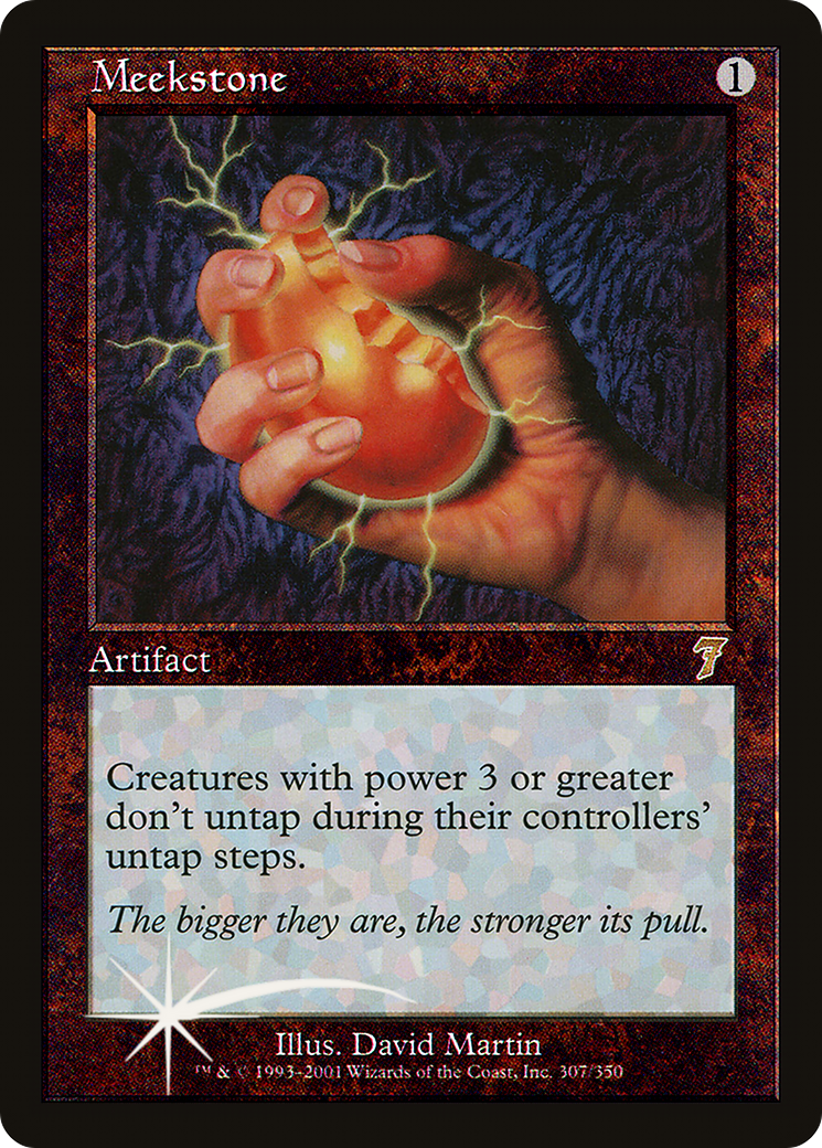 Meekstone (7ED-307★) - 7th Edition Foil