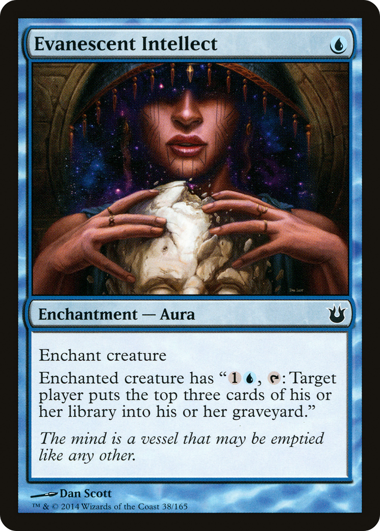 Evanescent Intellect (BNG-038) - Born of the Gods Foil