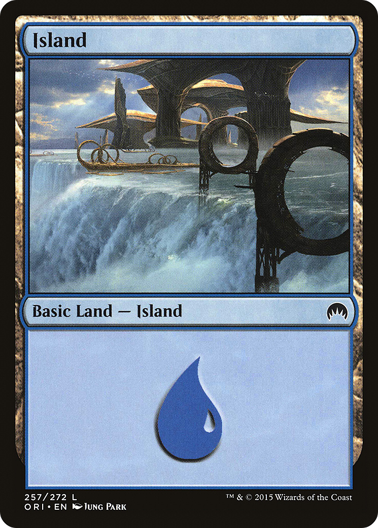 Island (257) (ORI-257) - Magic Origins