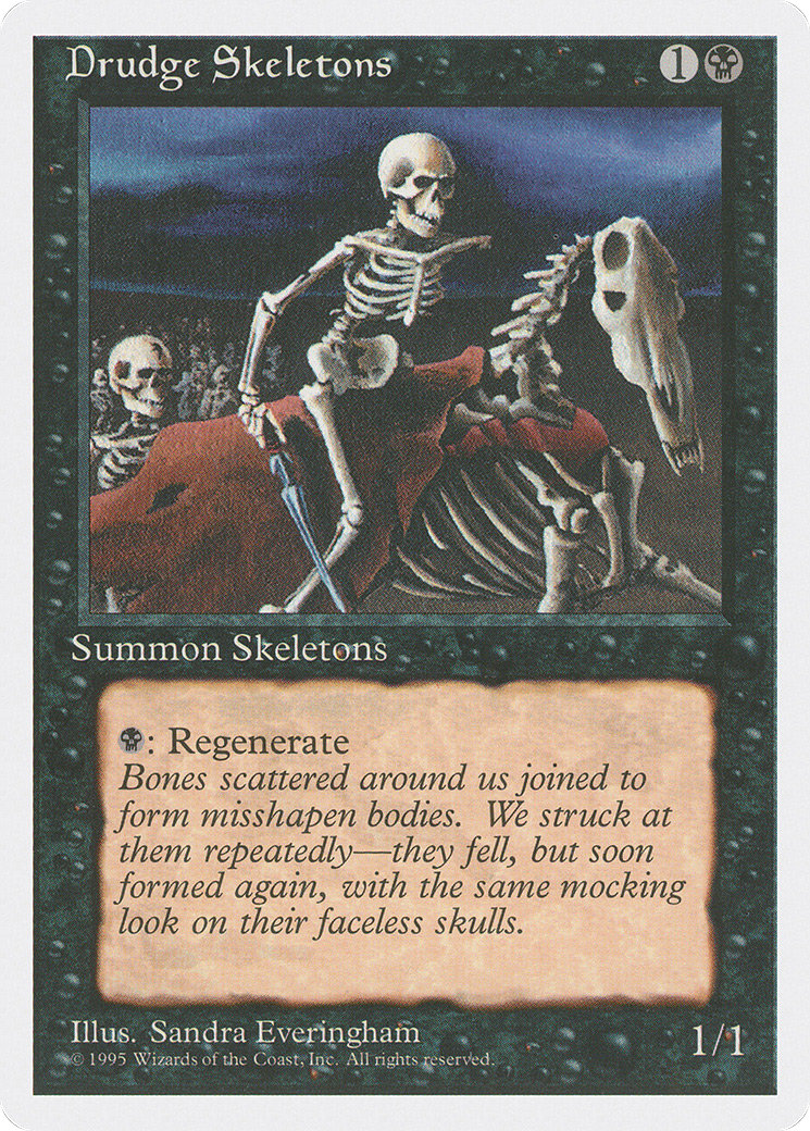 Drudge Skeletons (4ED-) - Fourth Edition