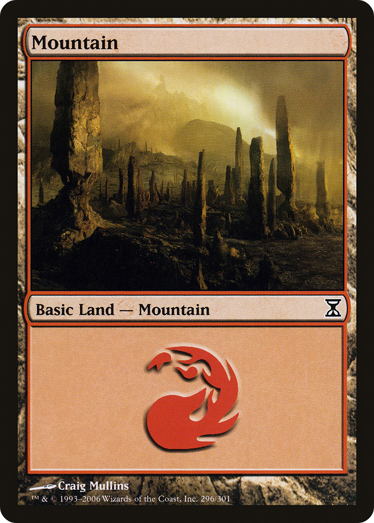 Mountain (296) (TSP-296) - Time Spiral Foil