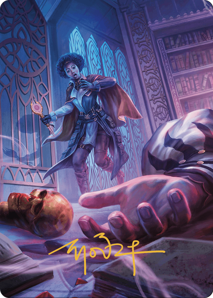 Deadly Complication // Deadly Complication (AMKM-033) - Murders at Karlov Manor Art Series (Borderless) Foil