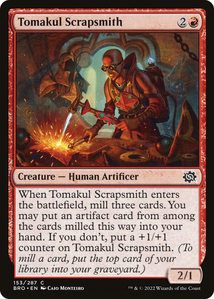 Tomakul Scrapsmith (BRO-153) - The Brothers' War