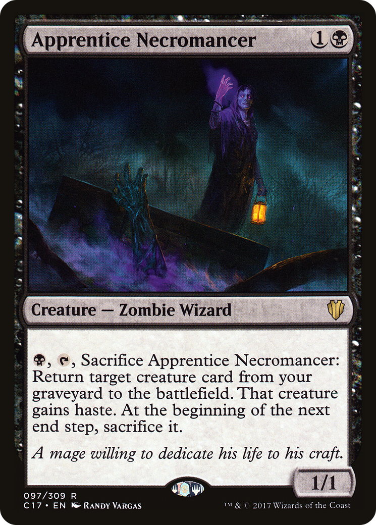 Apprentice Necromancer (C17-097) - Commander 2017