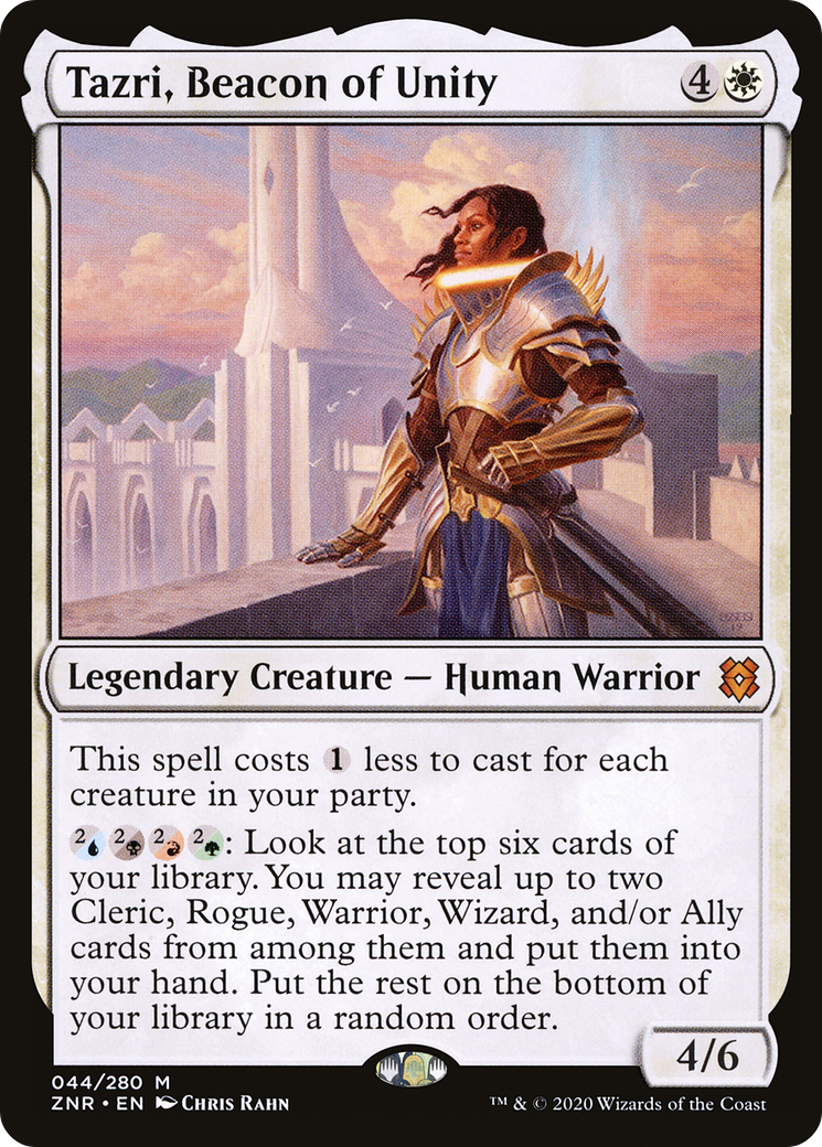 Tazri, Beacon of Unity (ZNR-044) - Zendikar Rising