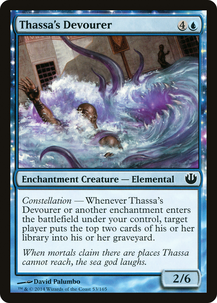 Thassa's Devourer (JOU-053) - Journey into Nyx: (enchantment)