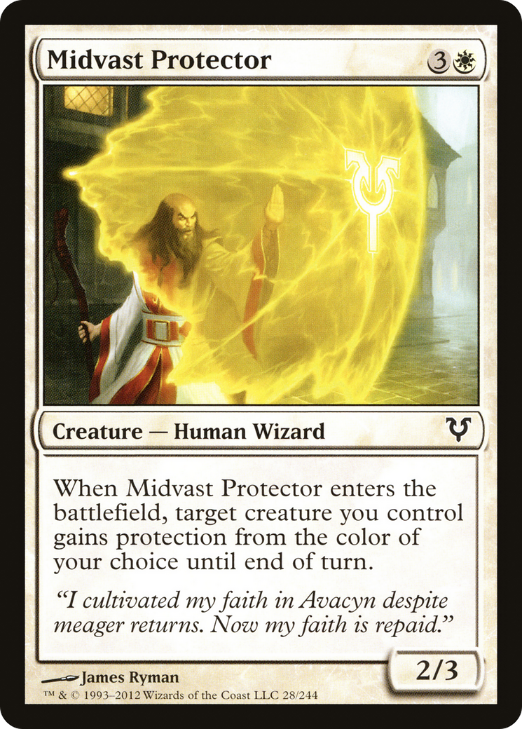 Midvast Protector (AVR-028) - Avacyn Restored Foil