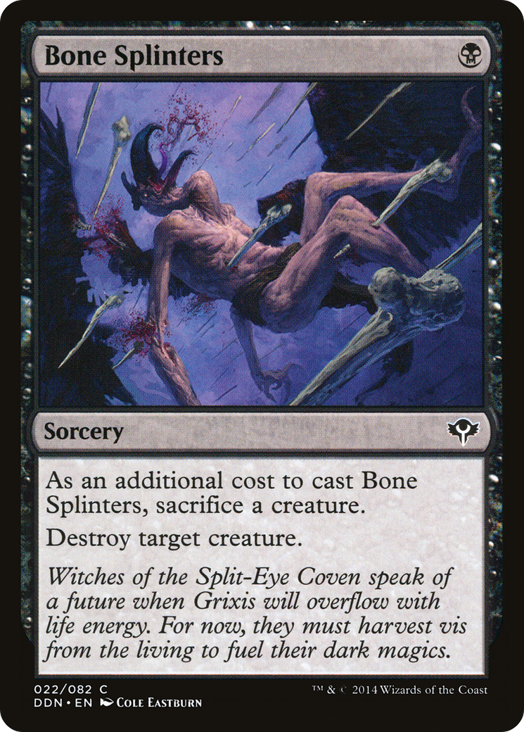 Bone Splinters (DDN-022) - Duel Decks: Speed vs. Cunning