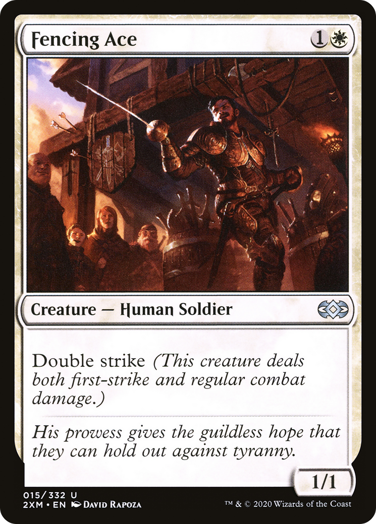 Fencing Ace (2XM-015) - Double Masters Foil