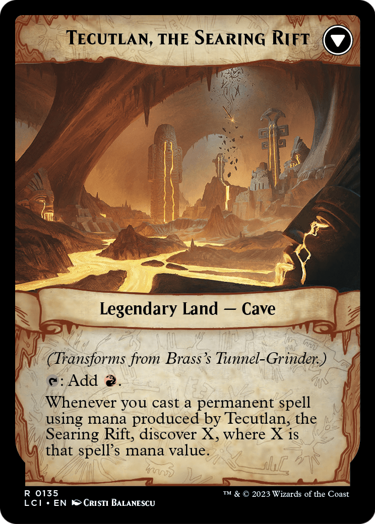 Brass's Tunnel-Grinder (LCI-135) - The Lost Caverns of Ixalan Foil