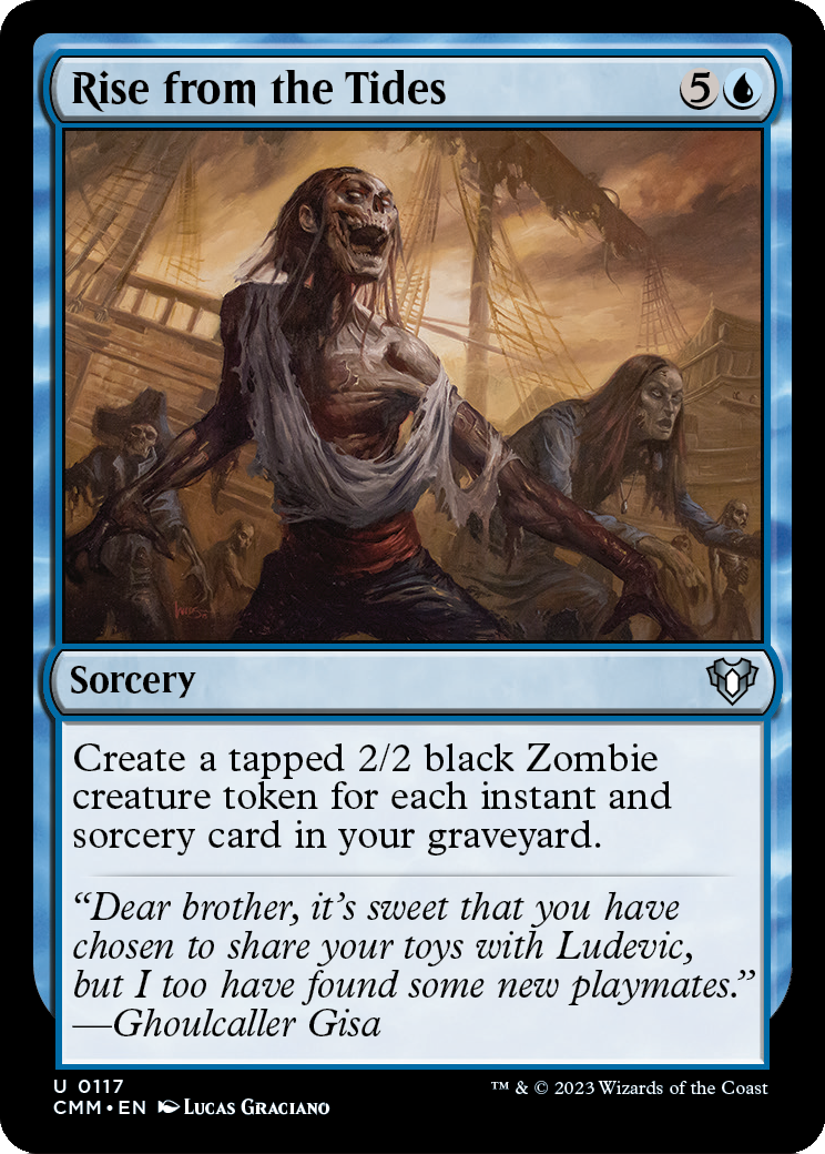 Rise from the Tides (CMM-117) - Commander Masters Foil