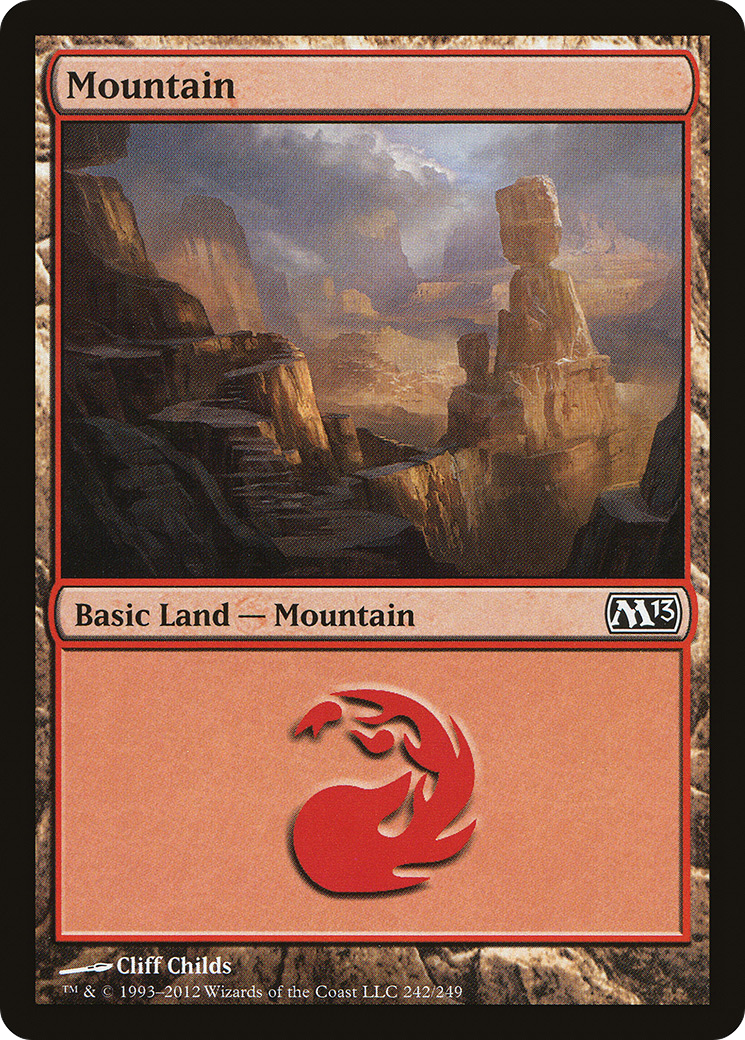 Mountain (242) (M13-242) - Magic 2013