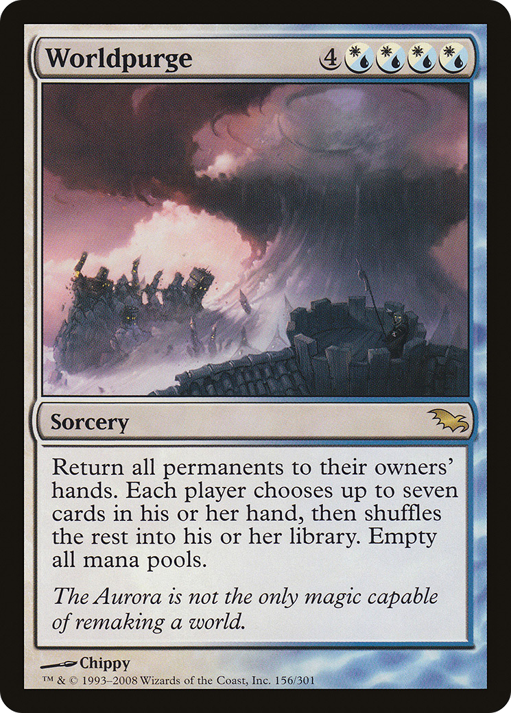 Worldpurge (SHM-156) - Shadowmoor Foil
