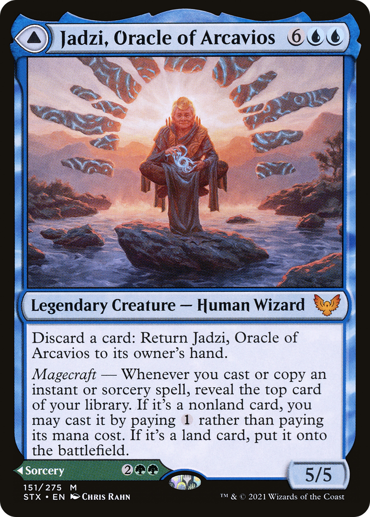 Jadzi, Oracle of Arcavios (STX-151) - Strixhaven: School of Mages